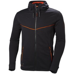 HELLY HANSEN huppari vetoketjulla Chelsea Evo musta/oranssi